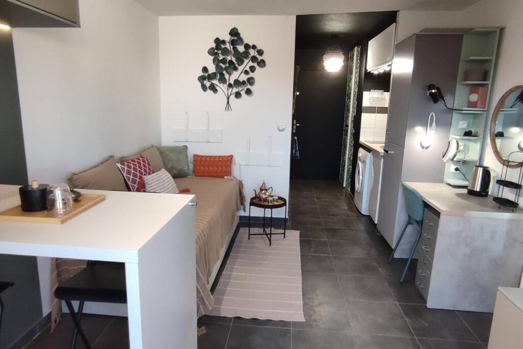 Caducee Studio Climatise Balcon Ensoleille Parking Nord Montpellier Grabels Exteriör bild